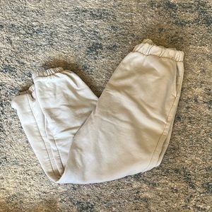Zara Cream Joggers